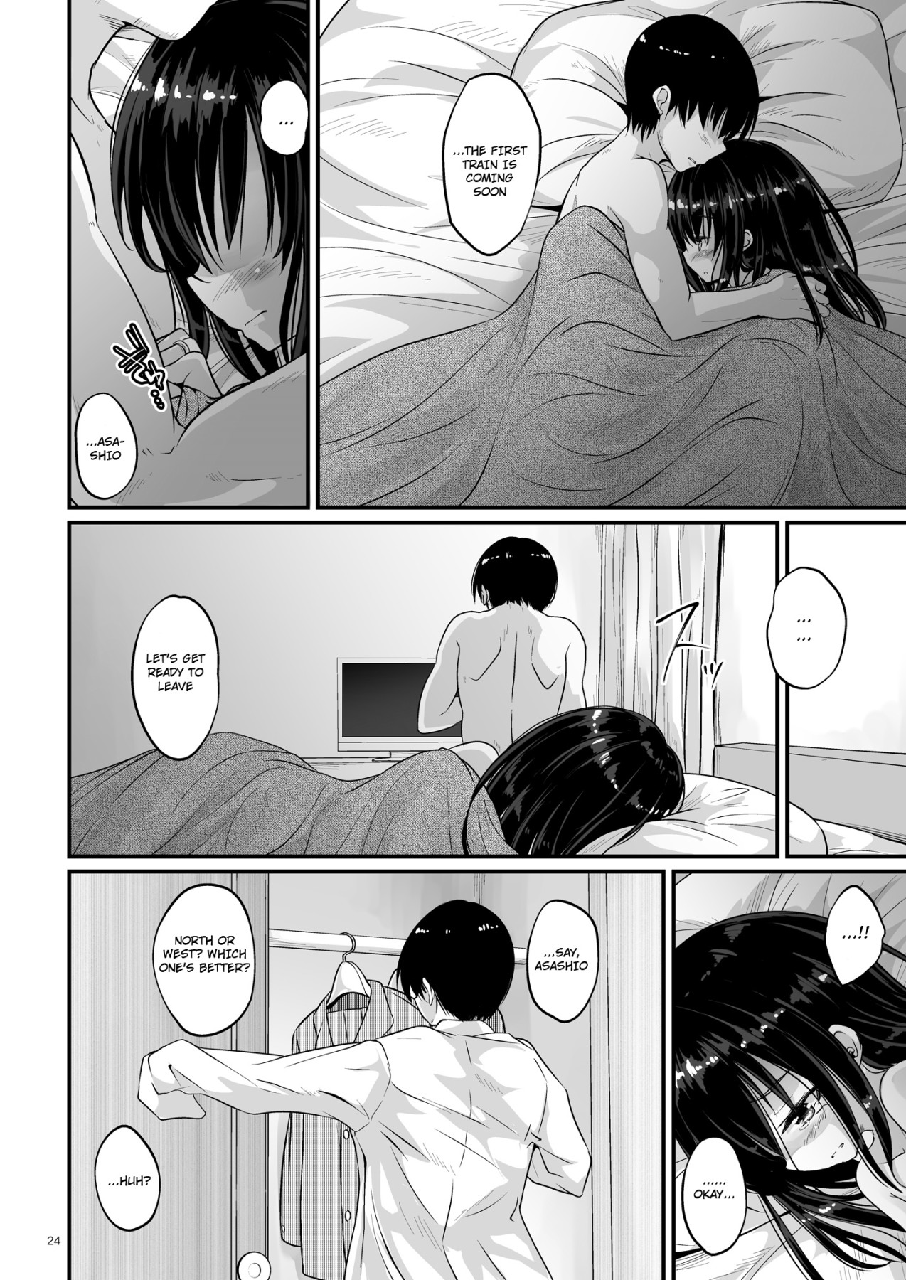 Hentai Manga Comic-Overnight Stay-Read-23